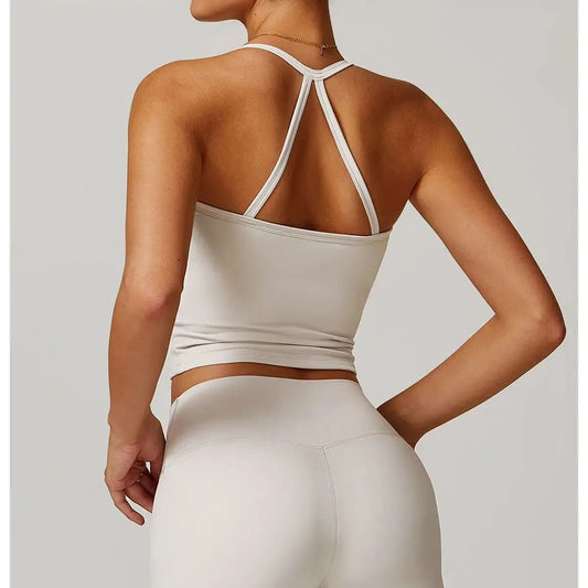 Sutiã Desportivo Feminino Costas Cruzadas – Toque Suave