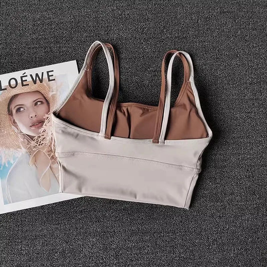 Top Desportivo Feminino Sem Costuras – Respirável e Push-Up